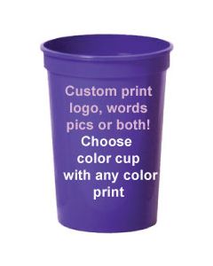Custom cups: party cups custom printed